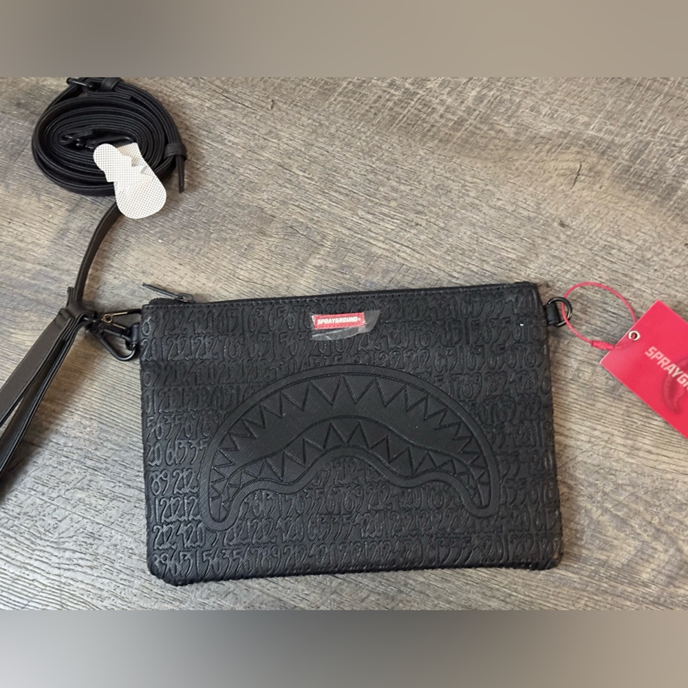 Sprayground crossbody or clutch - brand new with tags